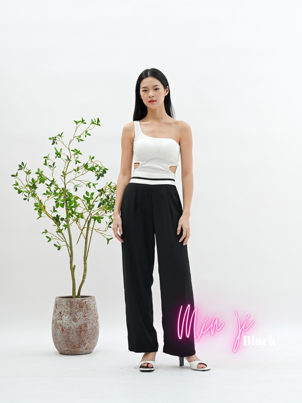 Cammomile MIN JI Pants highwaist 2304077