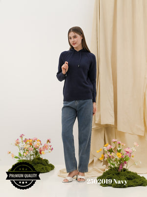 Cammomile 2502019 V20 Sweater Hoody lengan panjang