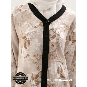 Cammomile 2210002 piyama list hitam