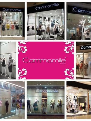 Cammomile 2502025 Dress panjang rajut lengan panjang