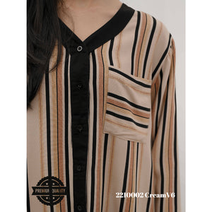 Cammomile 2210002 piyama list hitam