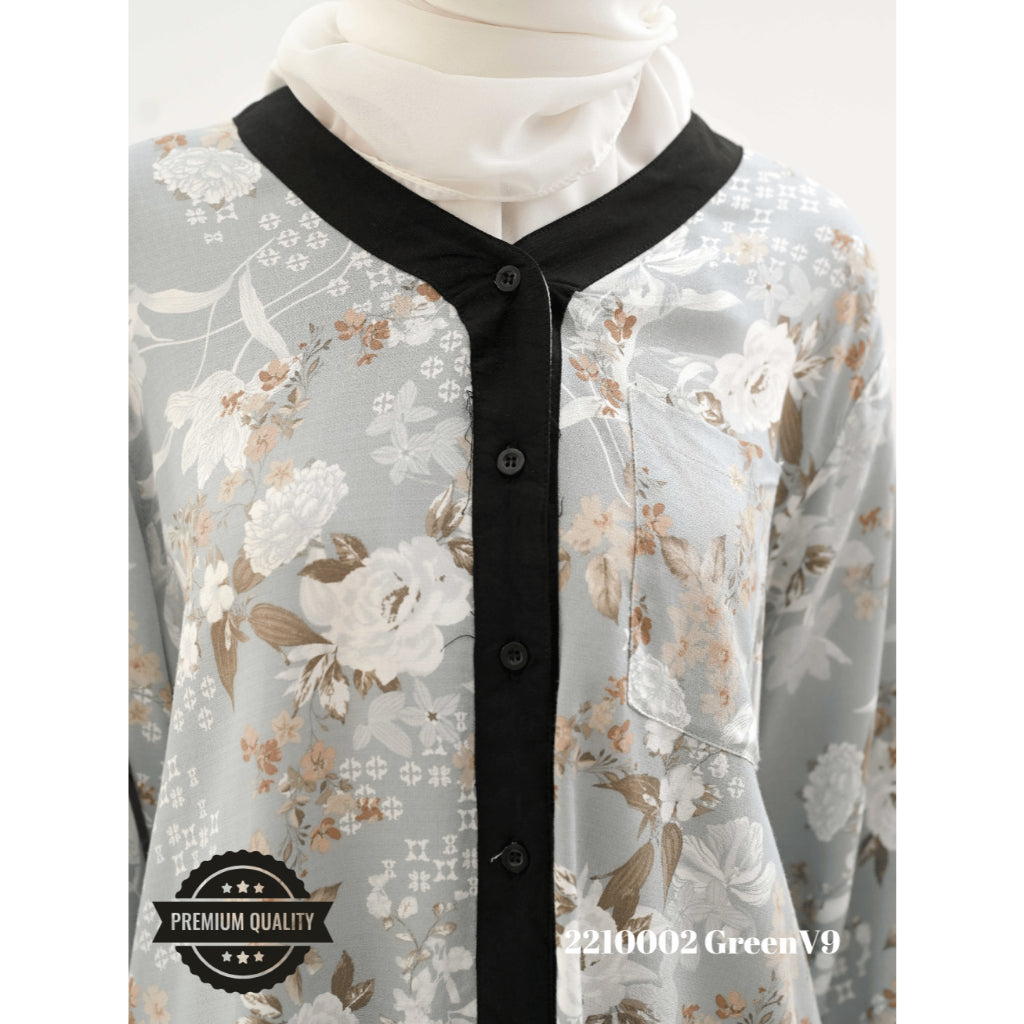 Cammomile 2210002 piyama list hitam